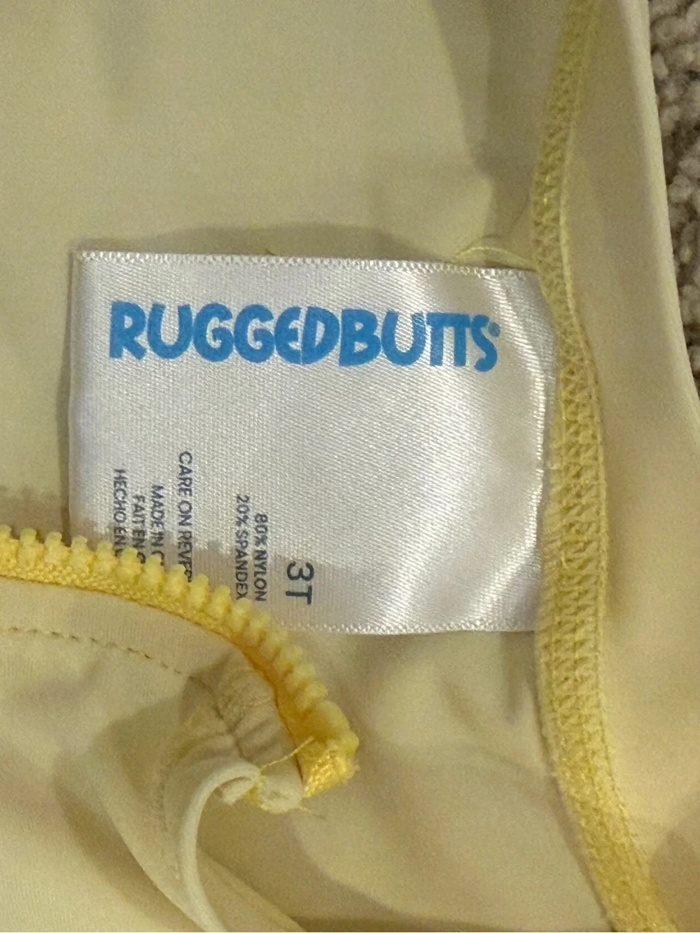 Rufflebutts lightweight yellow